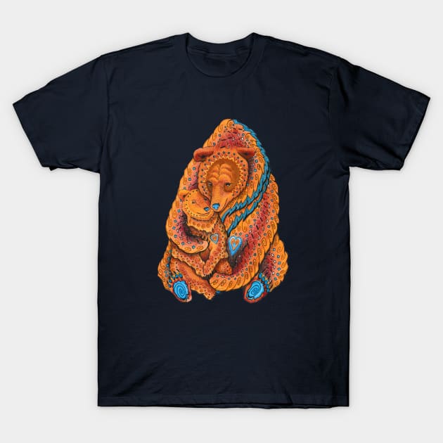 Mother Bear T-Shirt by FreeSpiritMeg